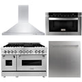 48 Range, Range Hood, Microwave Drawer, Dishwasher N5261