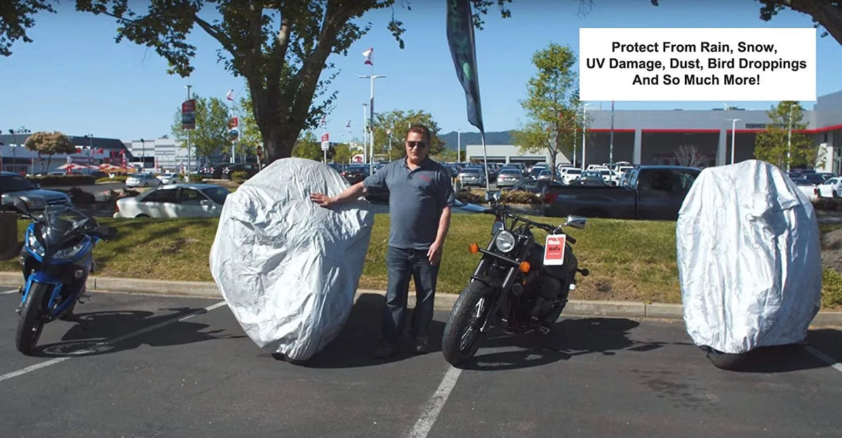 Trike Cover with Reinforced Securing Straps and Storage Bag F2716