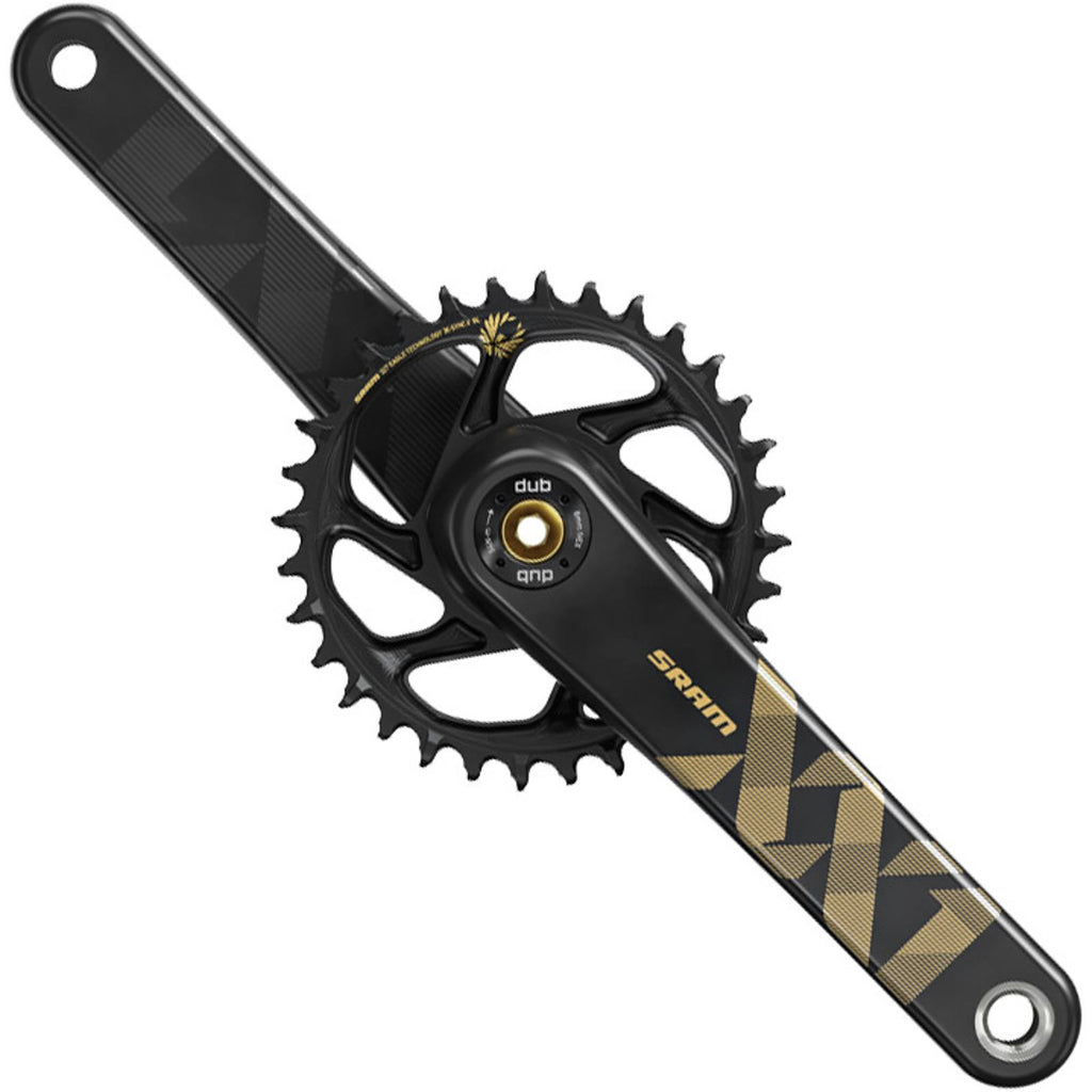 Gold 34t Carbon Crankset U47372