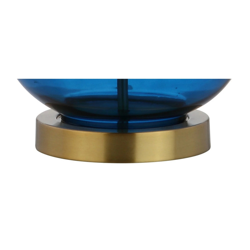Glass LED Table Lamp Set of 2 F4784
