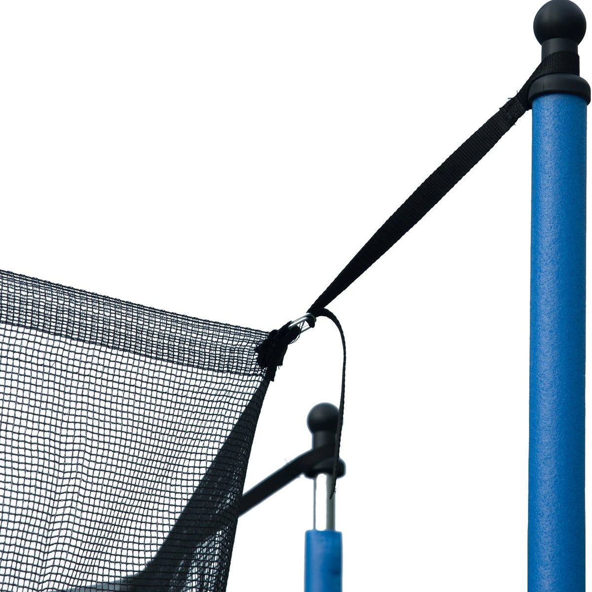 14FT Trampoline with Basketball Hoop, Safety Enclosure Net, and Ladder S417037