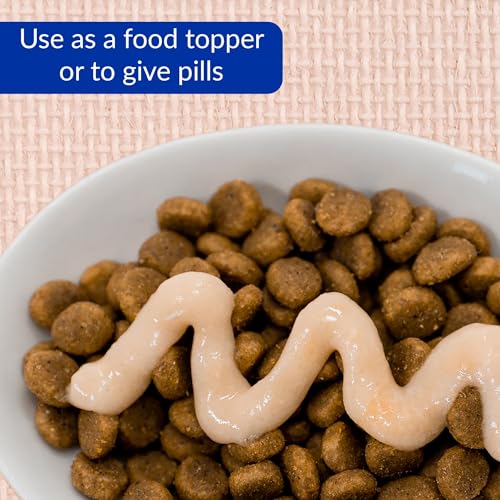 Lickable Purée Natural Cat Treats with Omega Oils, Taurine and Vitamin E, 50 Tubes G2794