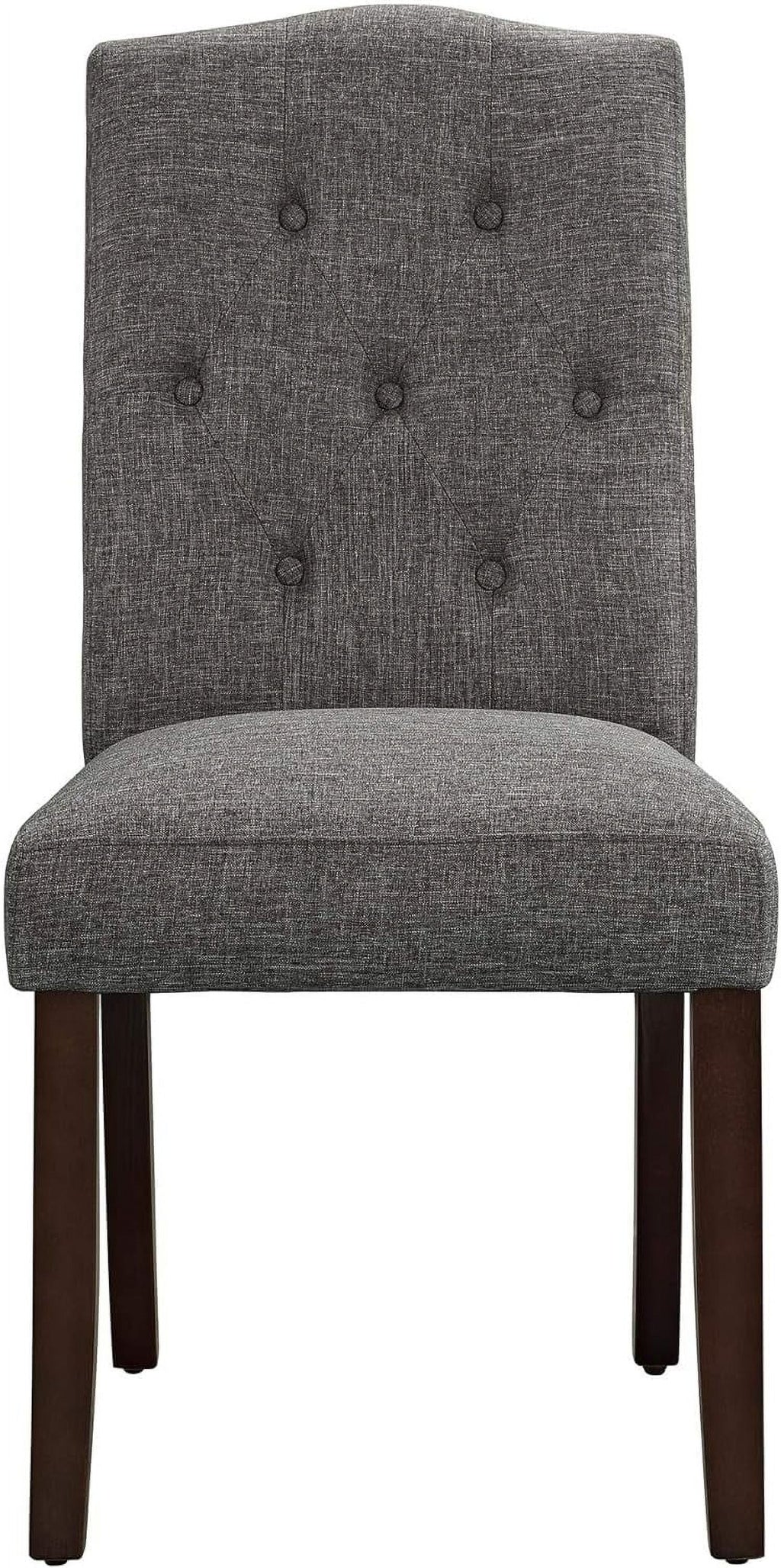Gray Upholstered Dining Chair H5963