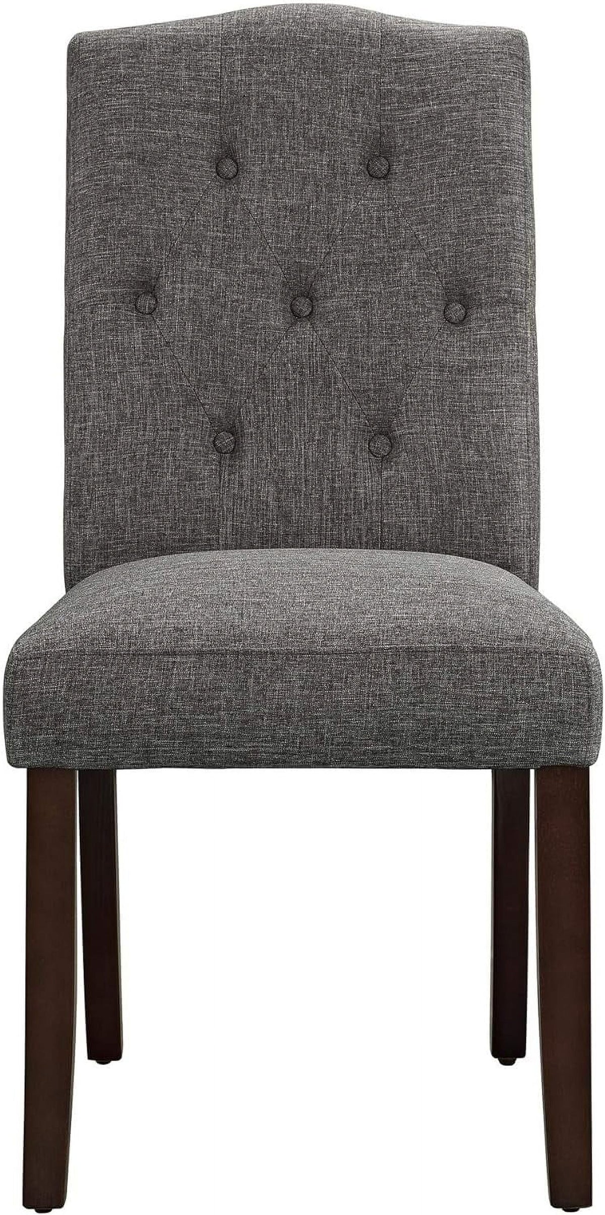 Gray Upholstered Dining Chair H5963