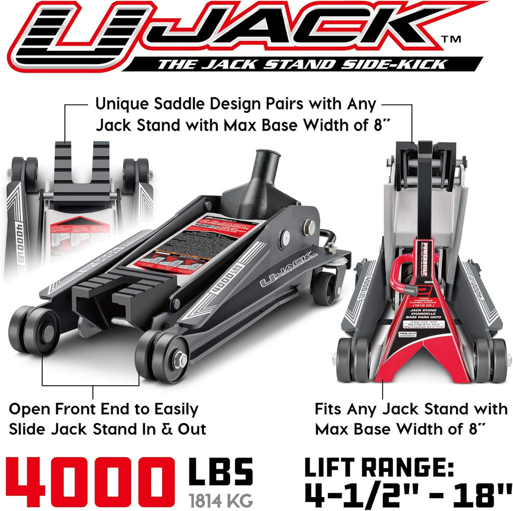 2 Ton 4000 lbs Garage Jack C57585