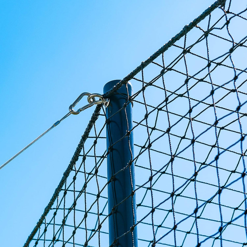 Baseball Batting Cage with Steel Poles W752386