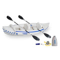 2 Person Inflatable Kayak with Paddles, Pump, & Seats L363294