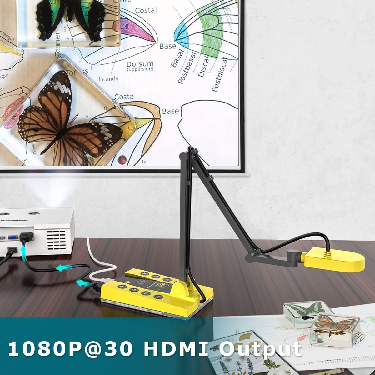 HDMI/USB Dual Mode Document Camera 15MP with LED Light V556144