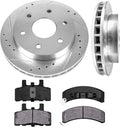 2 Rotors + Metallic Brake Pads + Hardware Pack of 2 Z271