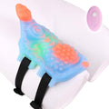 Orange Waterproof Silicone Vibrating Adult Toy L1724