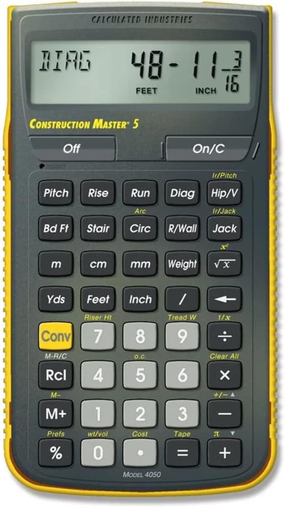 Construction Calculator Y734