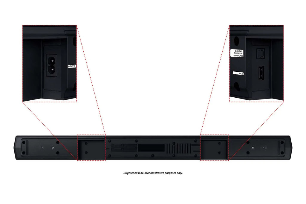 2.1ch. Soundbar with Subwoofer V900
