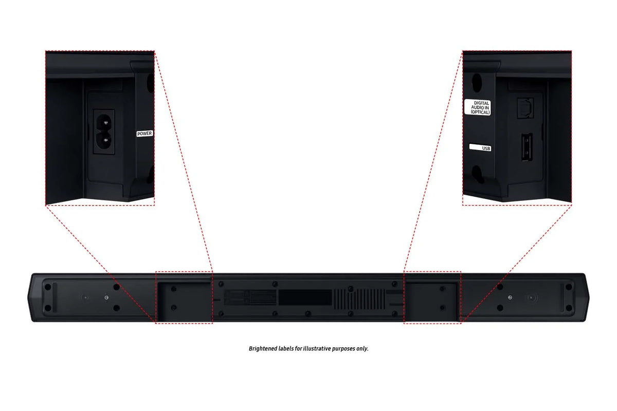 2.1ch. Soundbar with Subwoofer V900