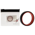 Red-Black Silicone 6mm 2Layer Ring G68968