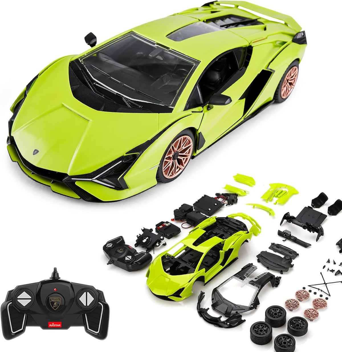 1/18 Remote Control Model Car Kit K645493