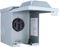 50 Amp 125/250 Volt RV Power Outlet Box K73135