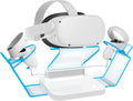 Charging Dock for Oculus Quest 2 Headset and Controllers with LED Lights, Rechargeable Batteries and Charger Cable Pack of 2 A78655