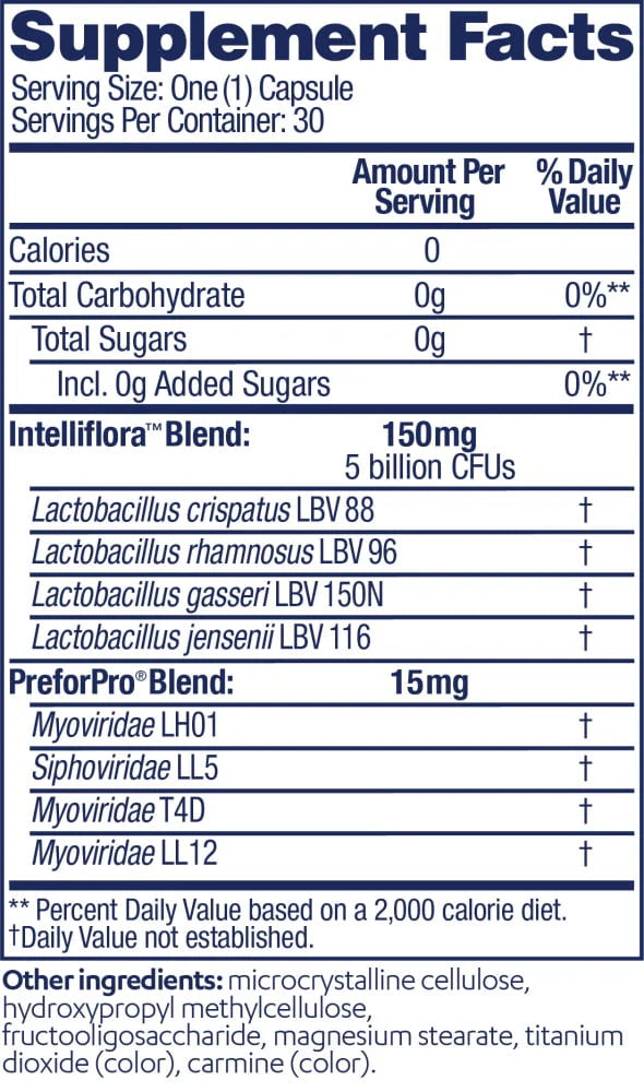 30 count Women's Prebiotic and Probiotic Z811