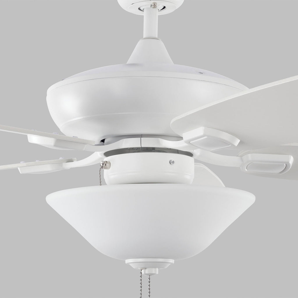 Rubberized White Ceiling Fan T3040