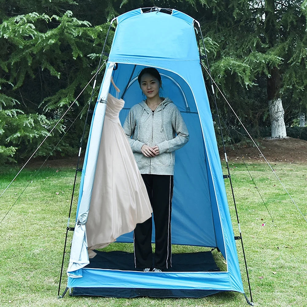 Portable Outdoor Shower Toilet Changing Room Tent with Removable Bottom L6159