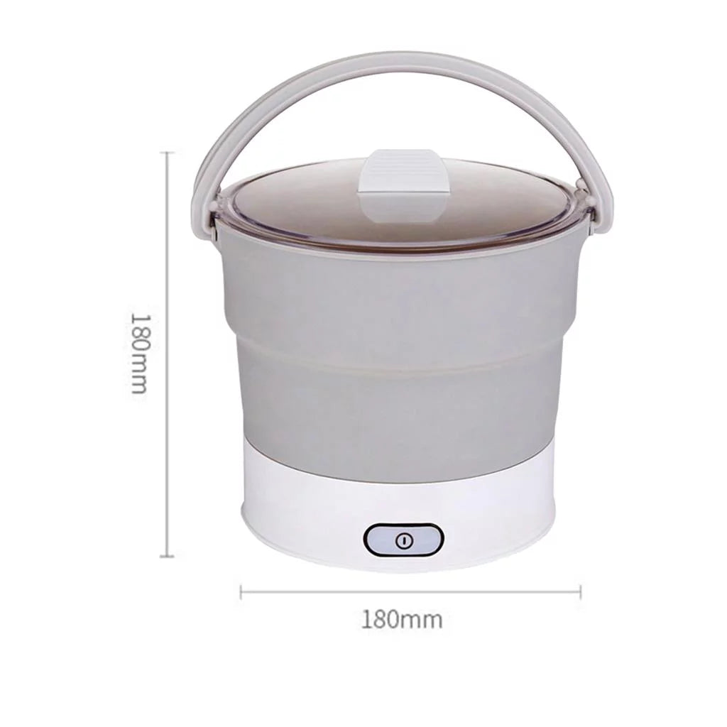 Foldable Electric Kettle Travel Cooker Dual Voltage U70831