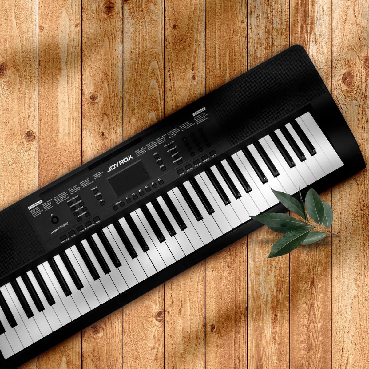 61 Key Keyboard Piano with Stand, Bench, Headphones, Speakers T204683