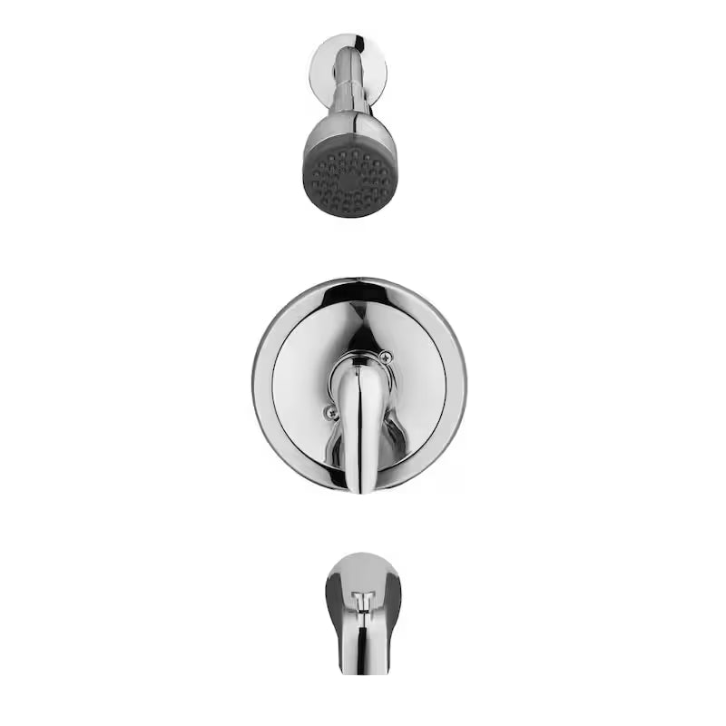 Single-Handle Tub and Shower Faucet in Chrome N154