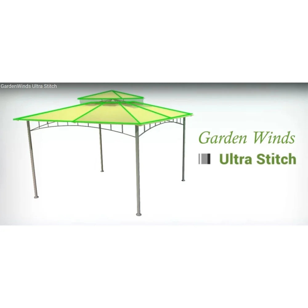 Stripe Canyon Replacement Canopy Top Cover for Gazebo C20279