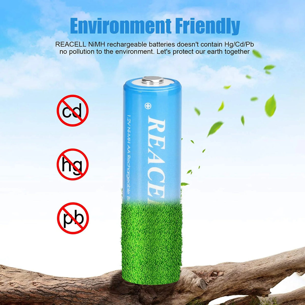 NIMH 12 AA 2800mah & 12 AAA 1100mah Rechargeable Batteries with Charger I84009