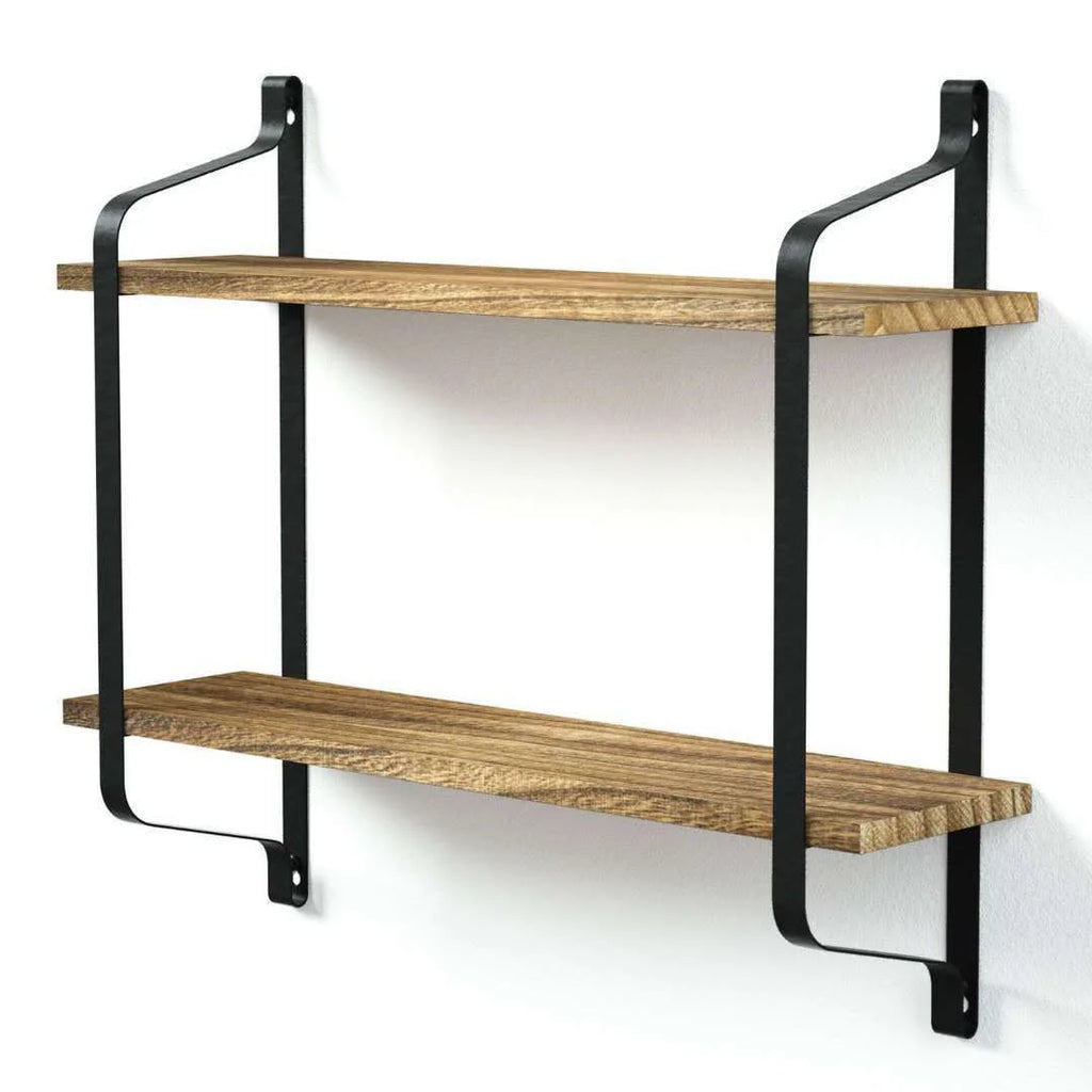 Wooden Floating Shelves 2 Tier Z399291