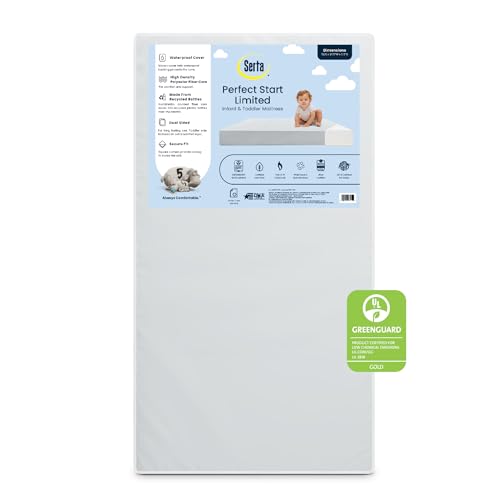 Dual Sided Baby Crib and Toddler Mattress, Waterproof I439353
