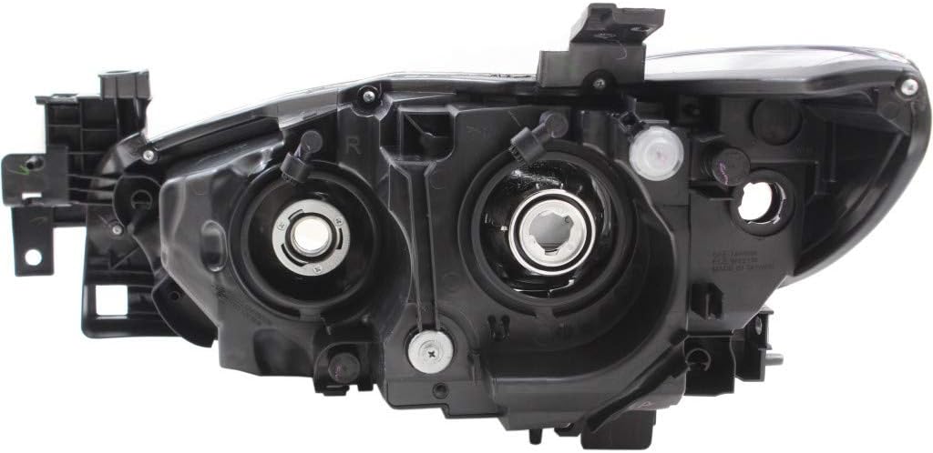 Mazda 6 Headlight Assembly 2014 2015 2016 Passenger Side Halogen K855298
