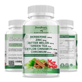 Berberine Supplement 1500mg 120 Capsule M488