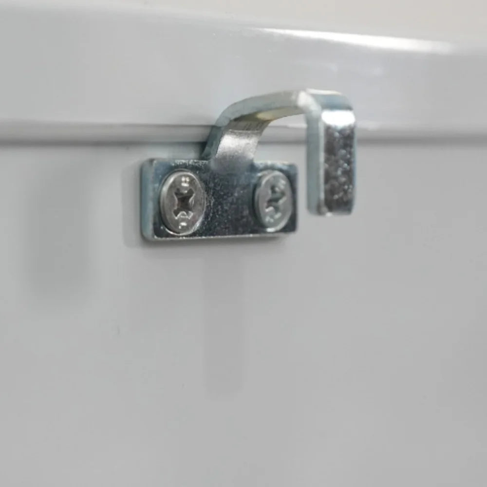 9.9 Cu.ft White Steel Chest Freezer E505