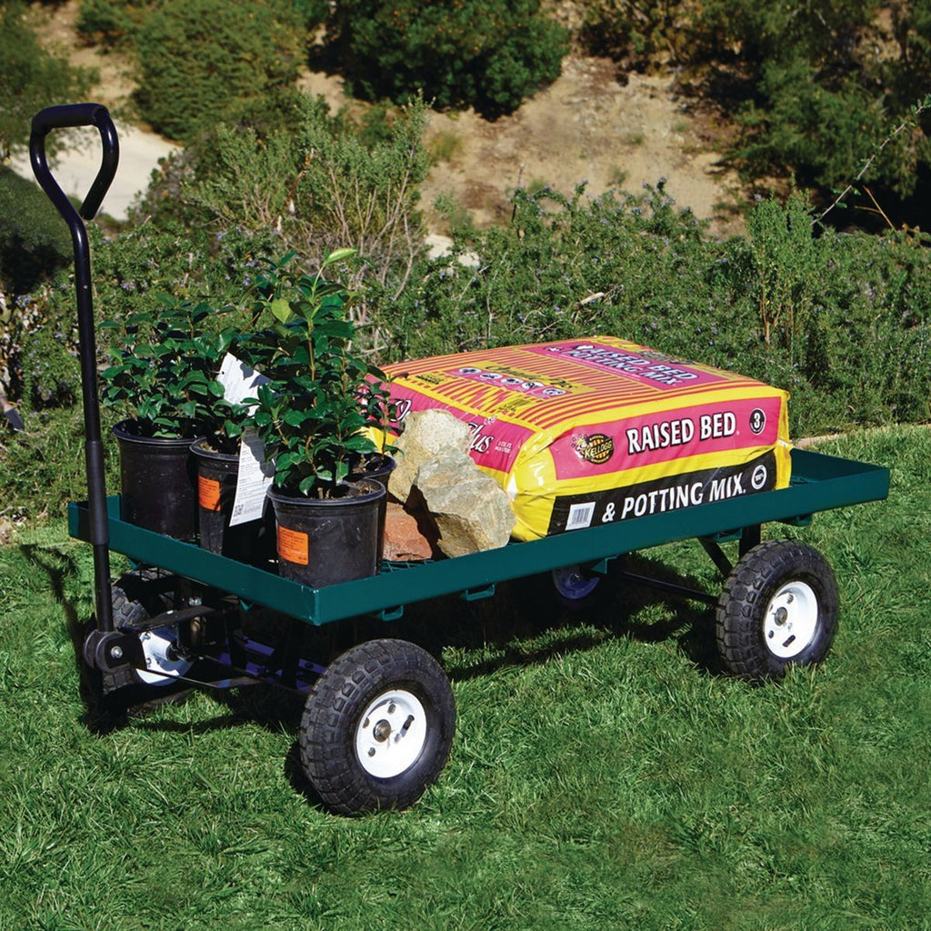 1000 lb. Capacity Mesh Deck Steel Wagon X7618