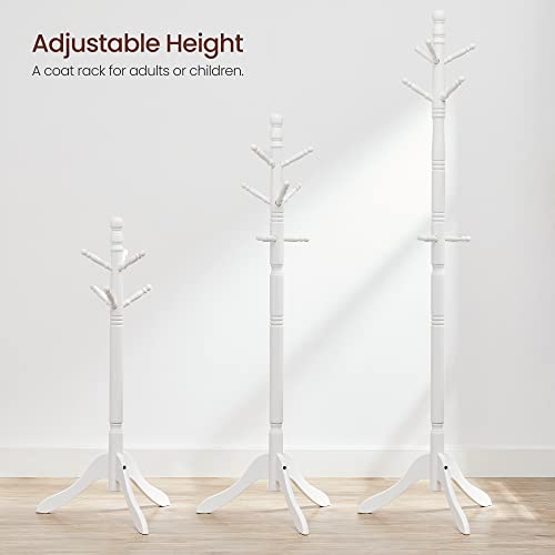 Solid Wood Coat Rack with 10 Hooks R40324