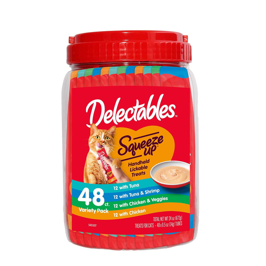 Lickable Wet Cat Treats Variety Pack H1326