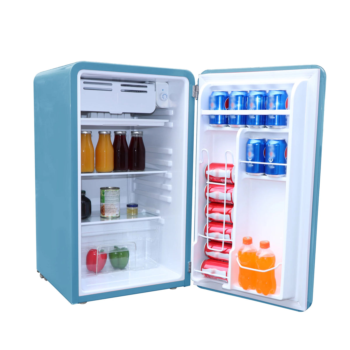 Pink Retro Compact Fridge K43776