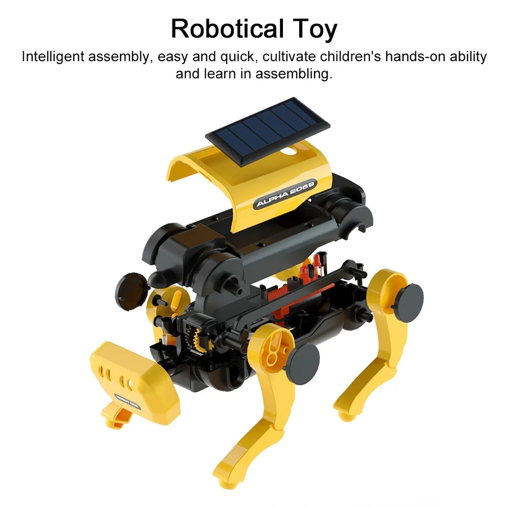 Solar Powered Educational Robot Dog Cattle Kit G920090