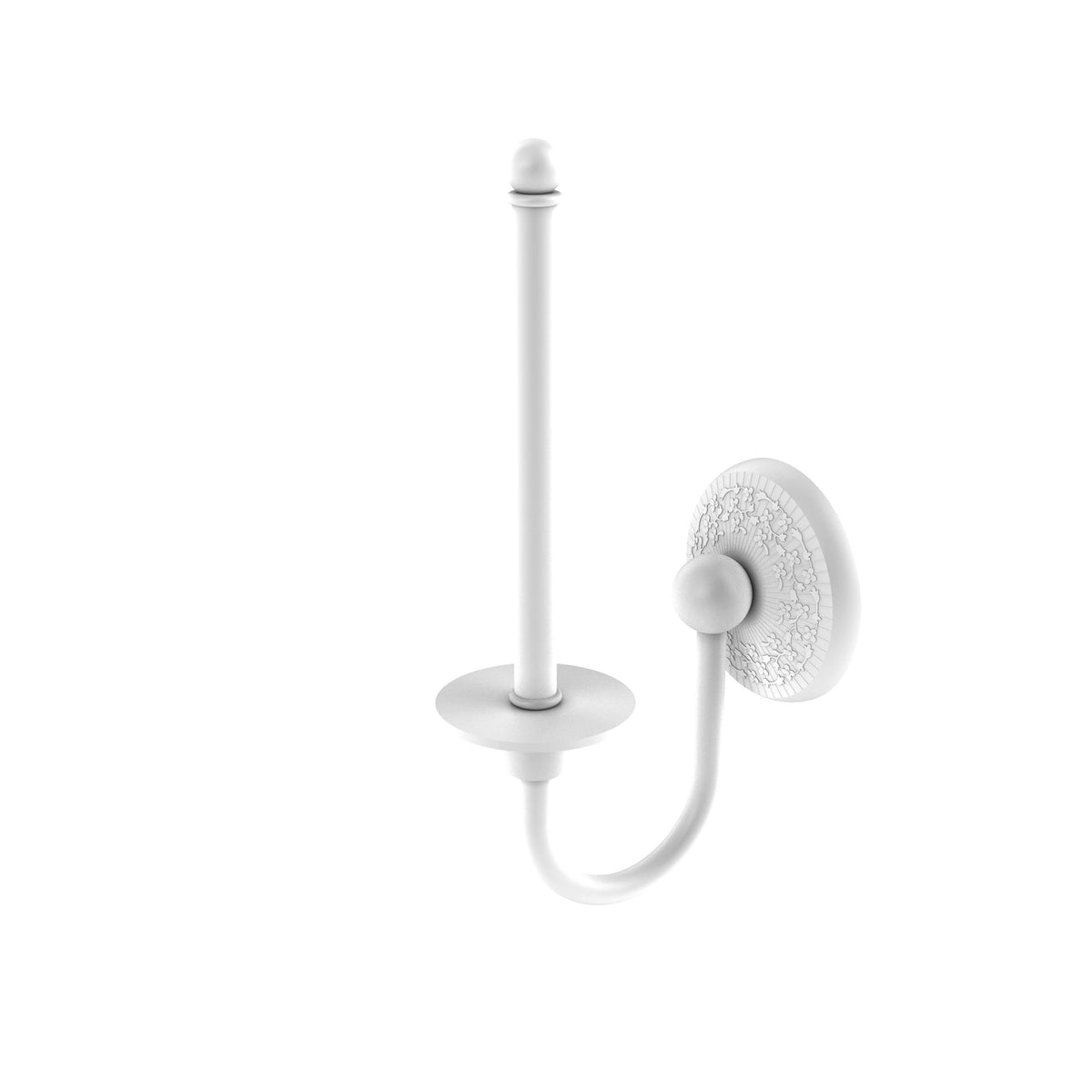 Matte White Upright Toilet Tissue Holder H700