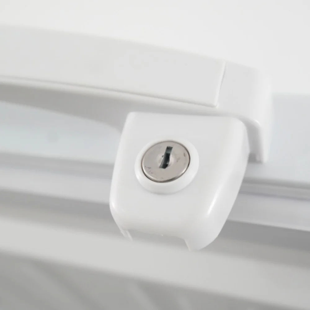 9.9 Cu.ft White Steel Chest Freezer E505