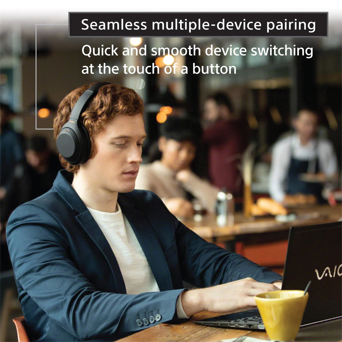 Wireless Noise Canceling Over-the-Ear Headphones L305399