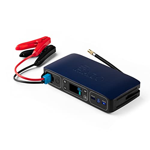 Portable Emergency Power Kit with Tire Pump and Car Jump Starter W8439