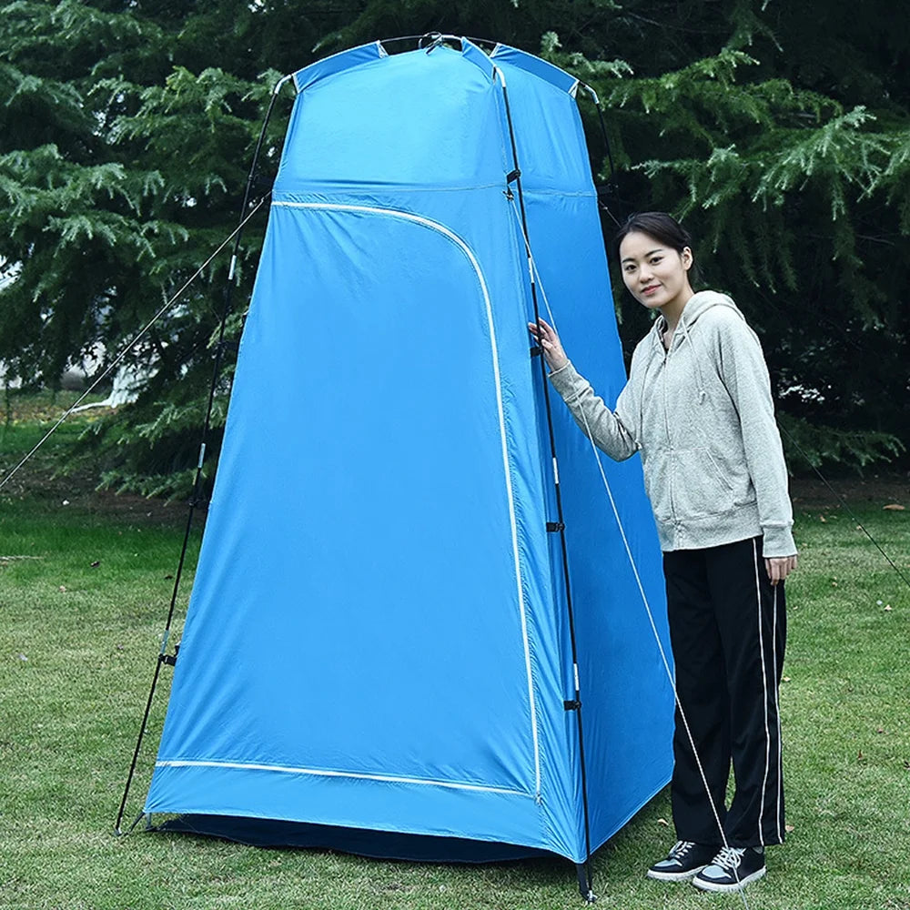Portable Outdoor Shower Toilet Changing Room Tent with Removable Bottom L6159