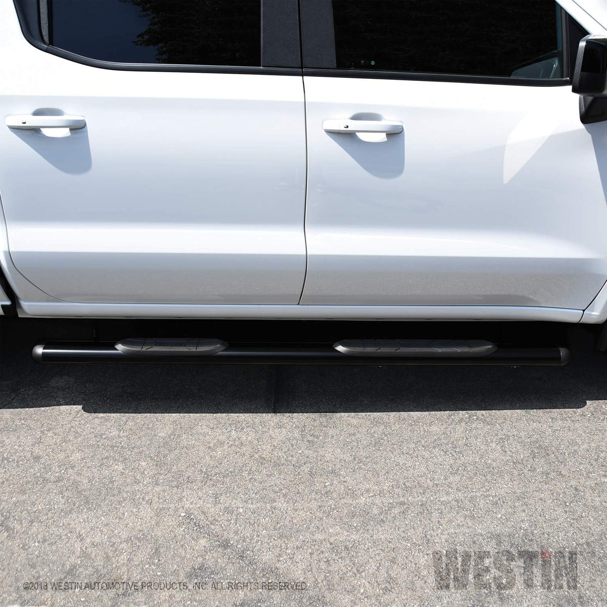 Oval Nerf Step Bar Mount Kit Black 3 inch M8358