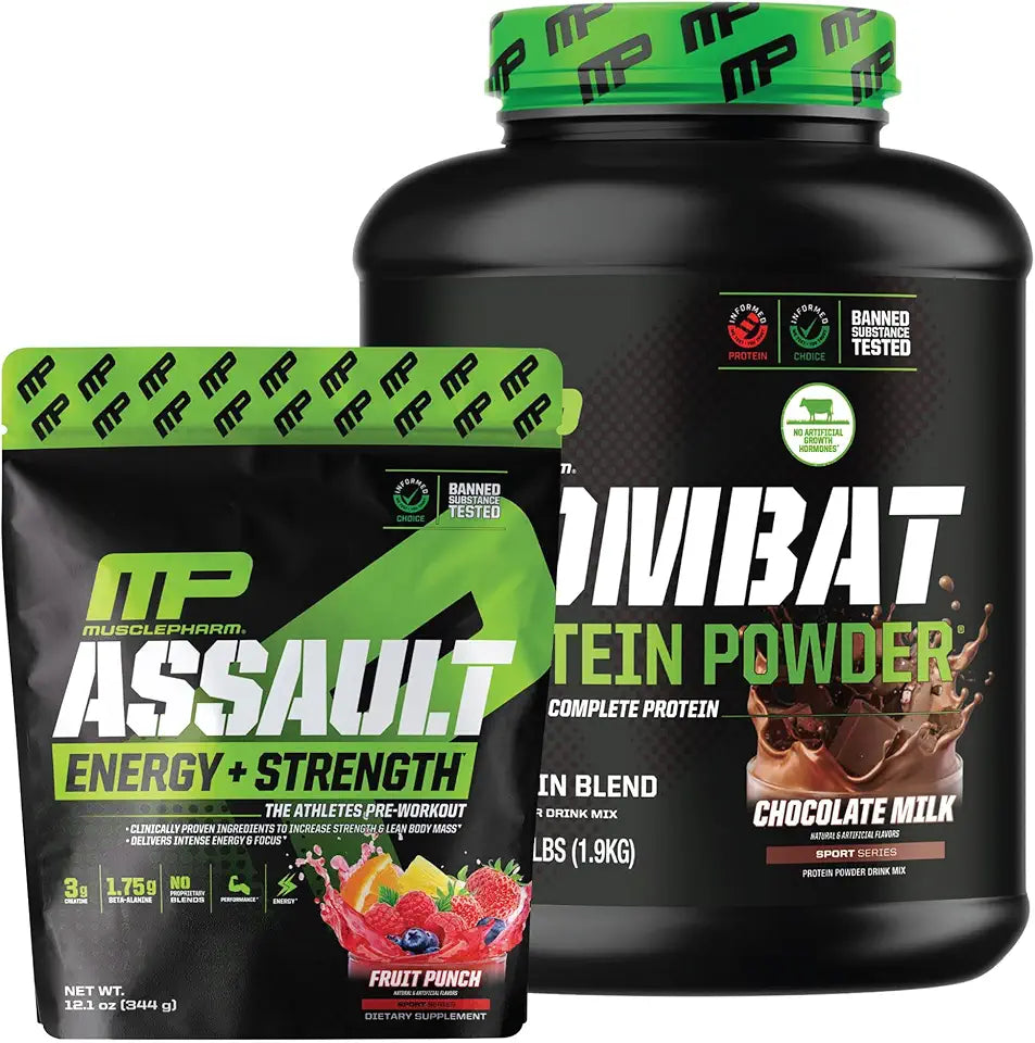 Chocolate Protein and Fruit Punch Preworkout Q23540