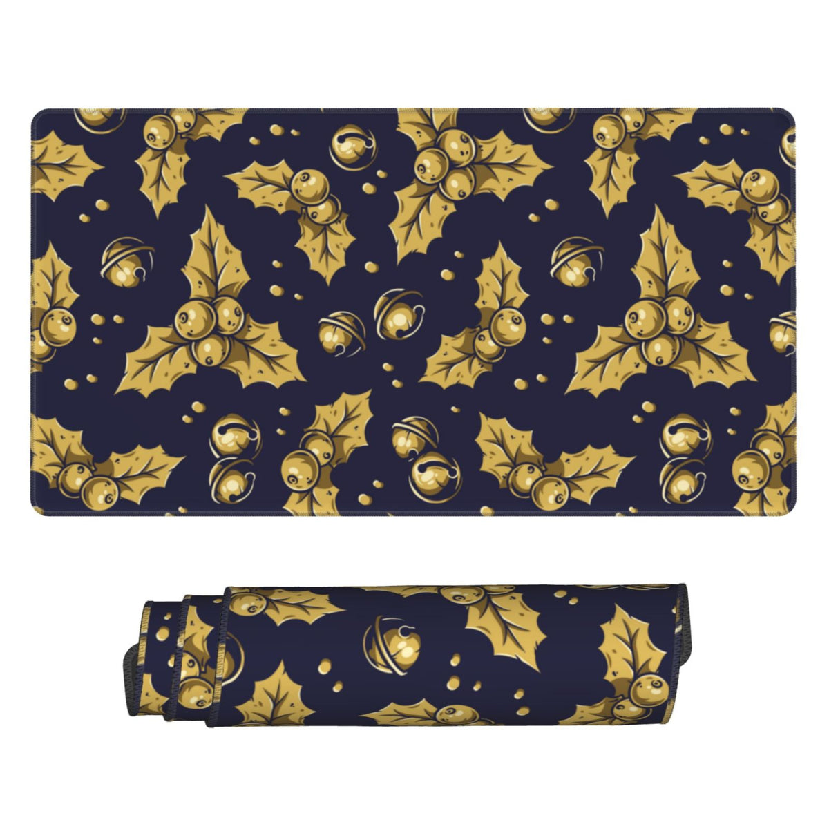 Yellow Bells Prints Non-Slip Gaming Mouse Pad, 15.8"x29.5" K37296