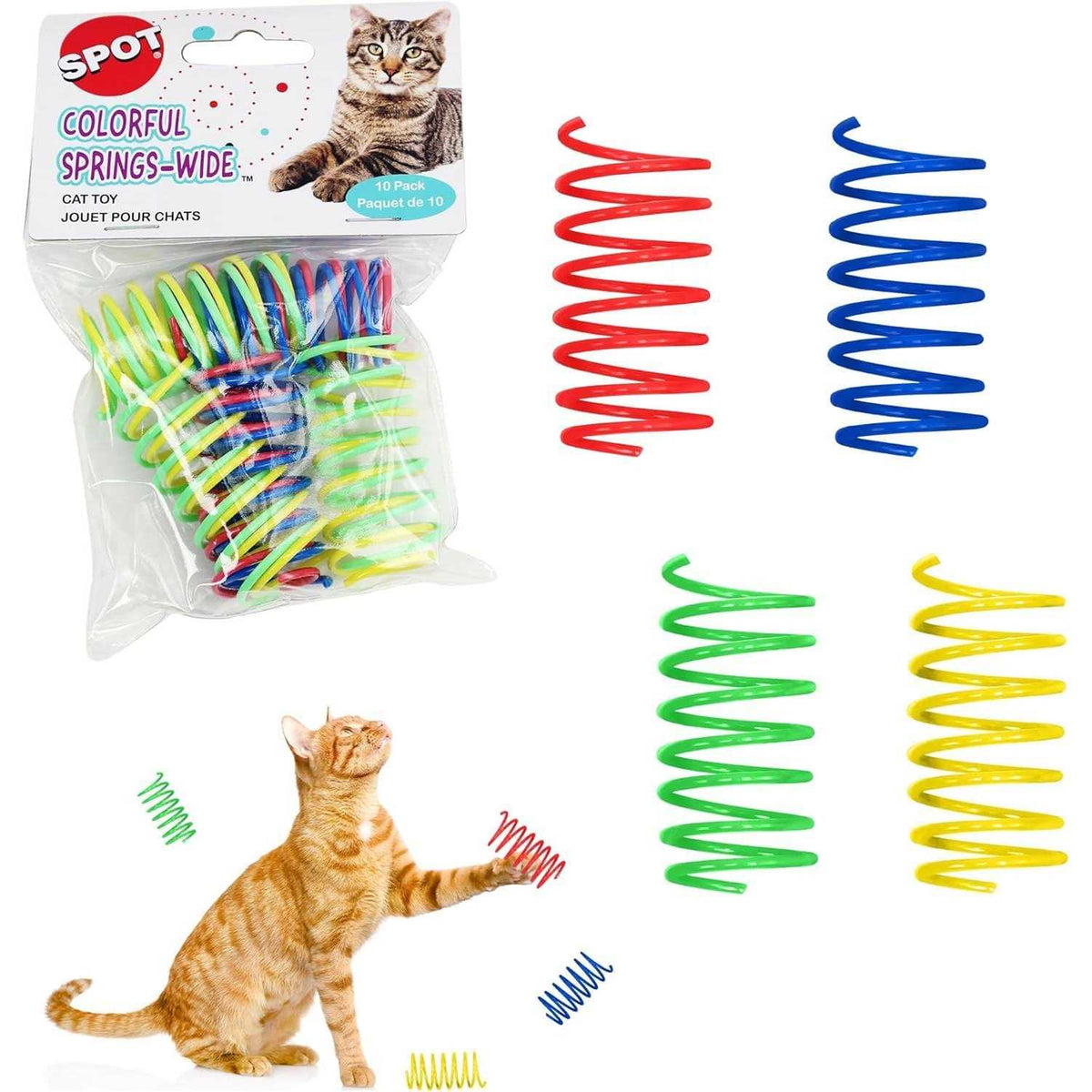 Colorful Springs Cat Toy W787184