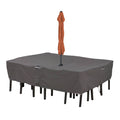 Patio Table & Chair Set Cover with Umbrella Hole A914825