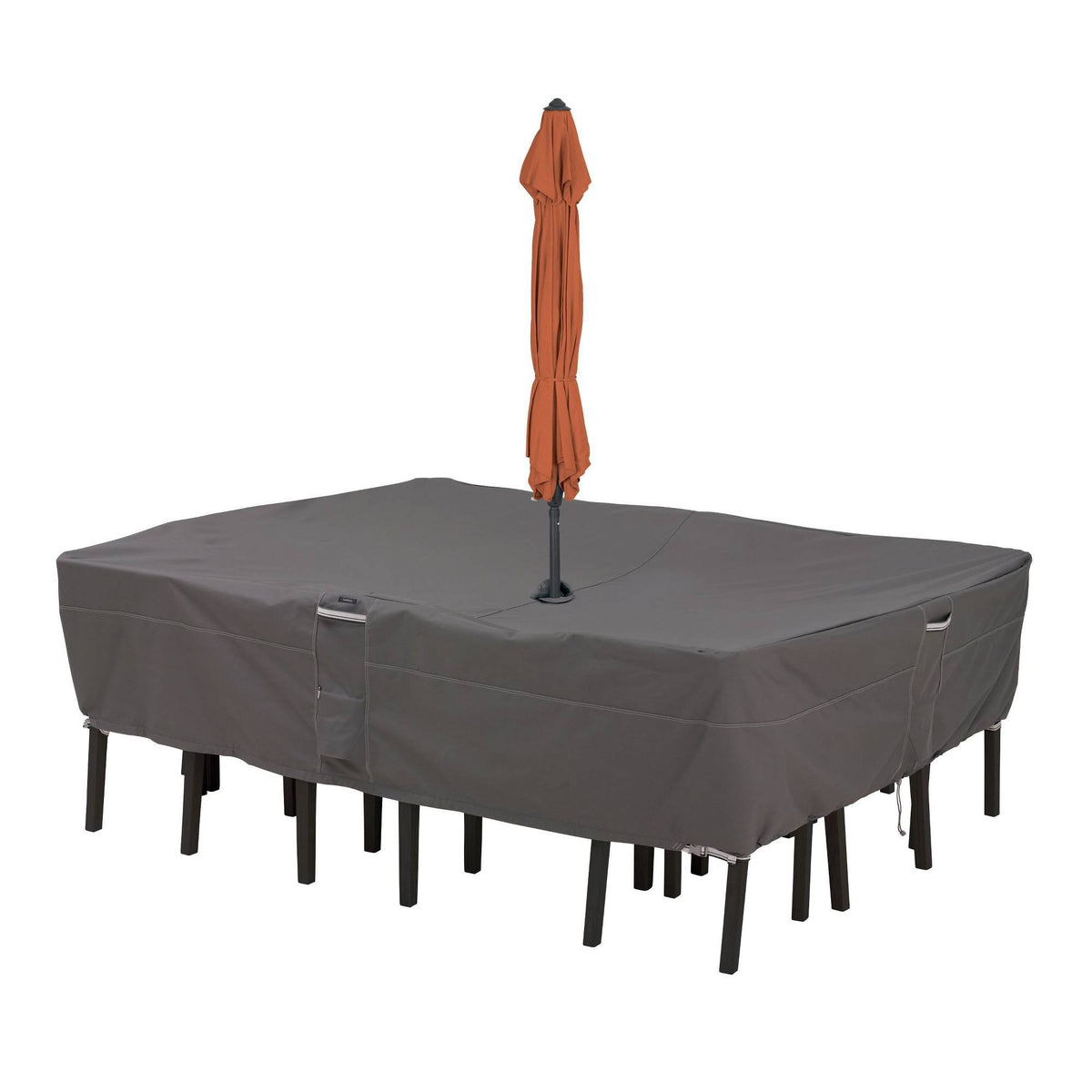 Patio Table & Chair Set Cover with Umbrella Hole A914825